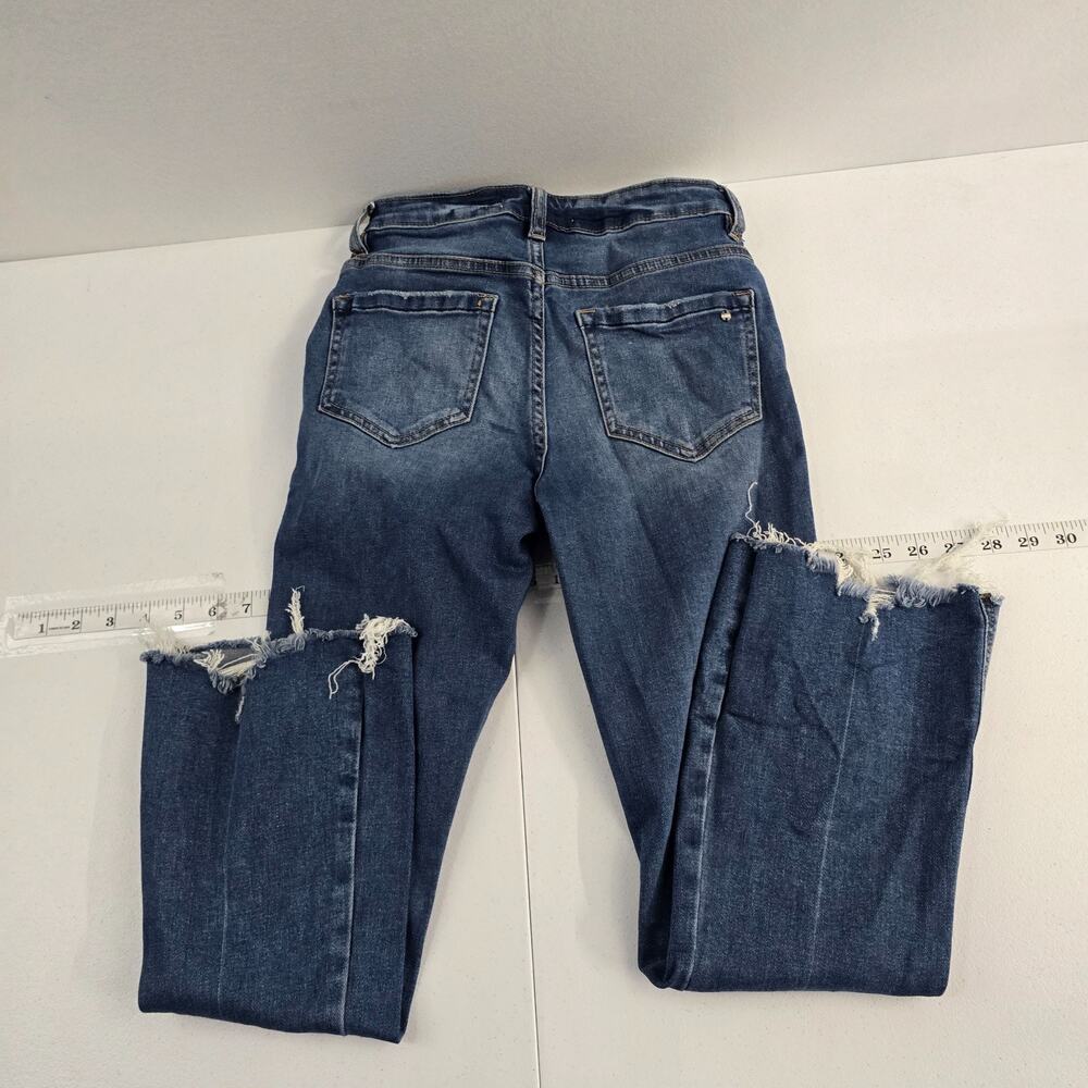 Mica MDP-F388DK High Rise Crop Flare W/ Uneven Hem size 24 6665 - Picture 2 of 10